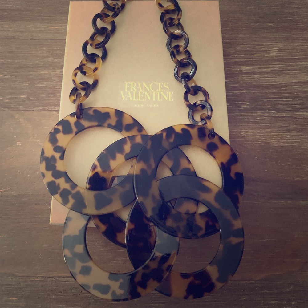 Frances Valentine tortoise shell necklace